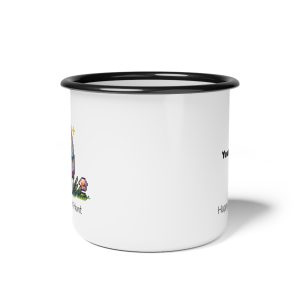 Copy of Personalised Easter Camp cup Set, Custom design, Kids Easter Cups, Easter Gift, Children's Enamel Mug, unbreakable cups, 2 per set - Imagen 2